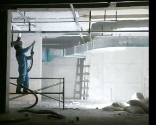 太原農科院無機纖維噴涂案例